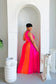 Color Loop Maxi Dress