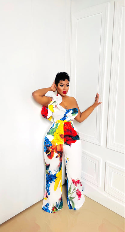 Floral Aroma Jumpsuit