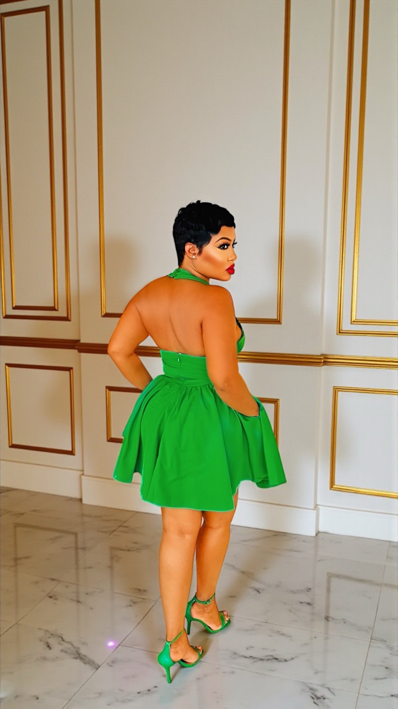 Jazmine Skater Romper