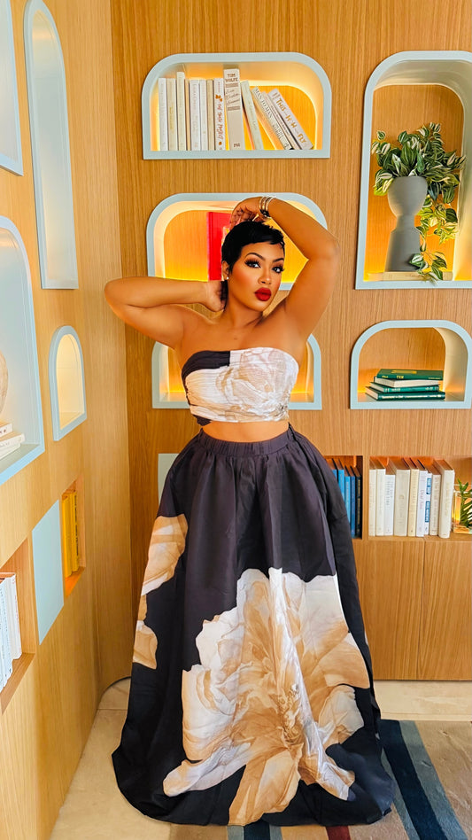 Madison Bloom Skirt Set