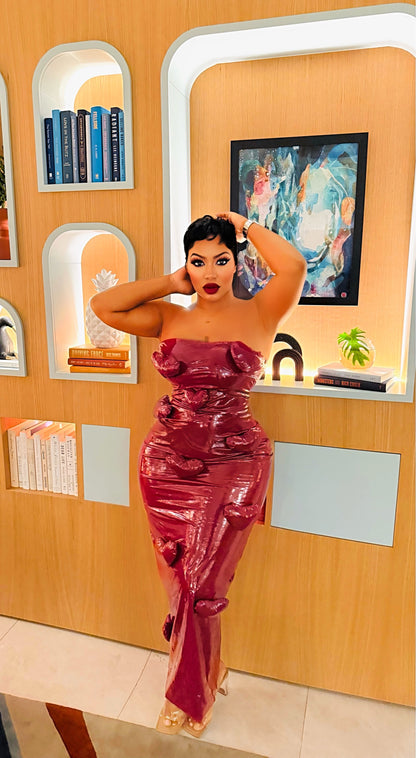 Queen Of Hearts Midi Dress