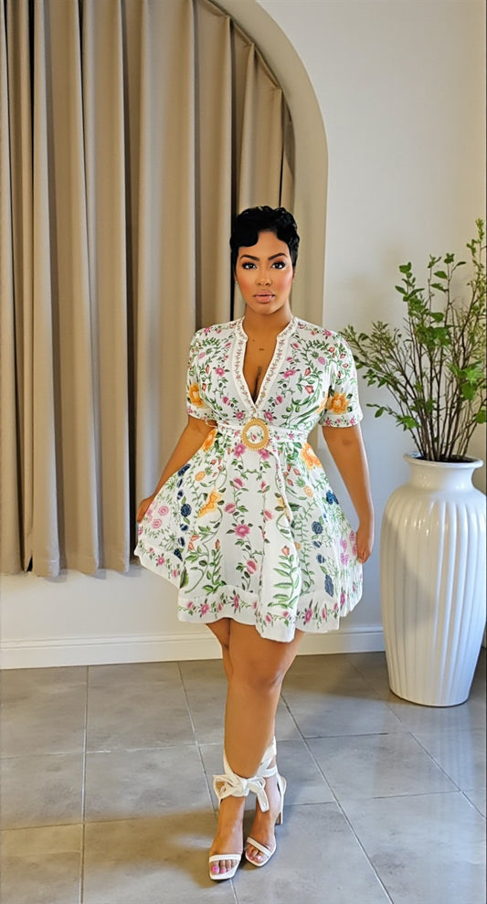 Spring Aroma Babydoll Dress