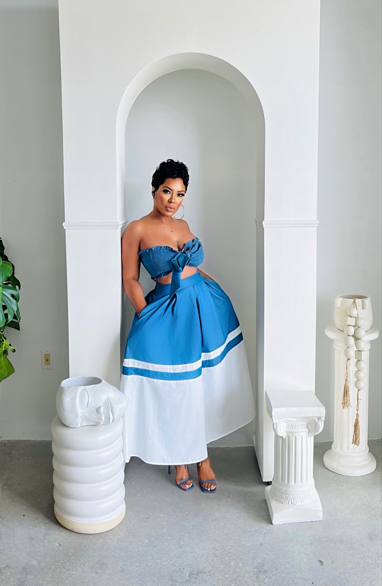 Kentucky Denim Shirt Set