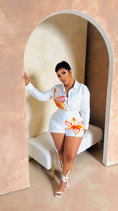 Flora Bomb Short Set