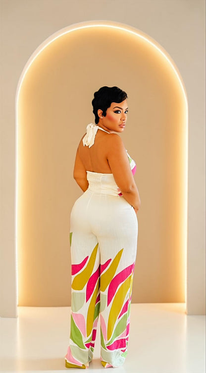 Beautiful Abstract Pant Set