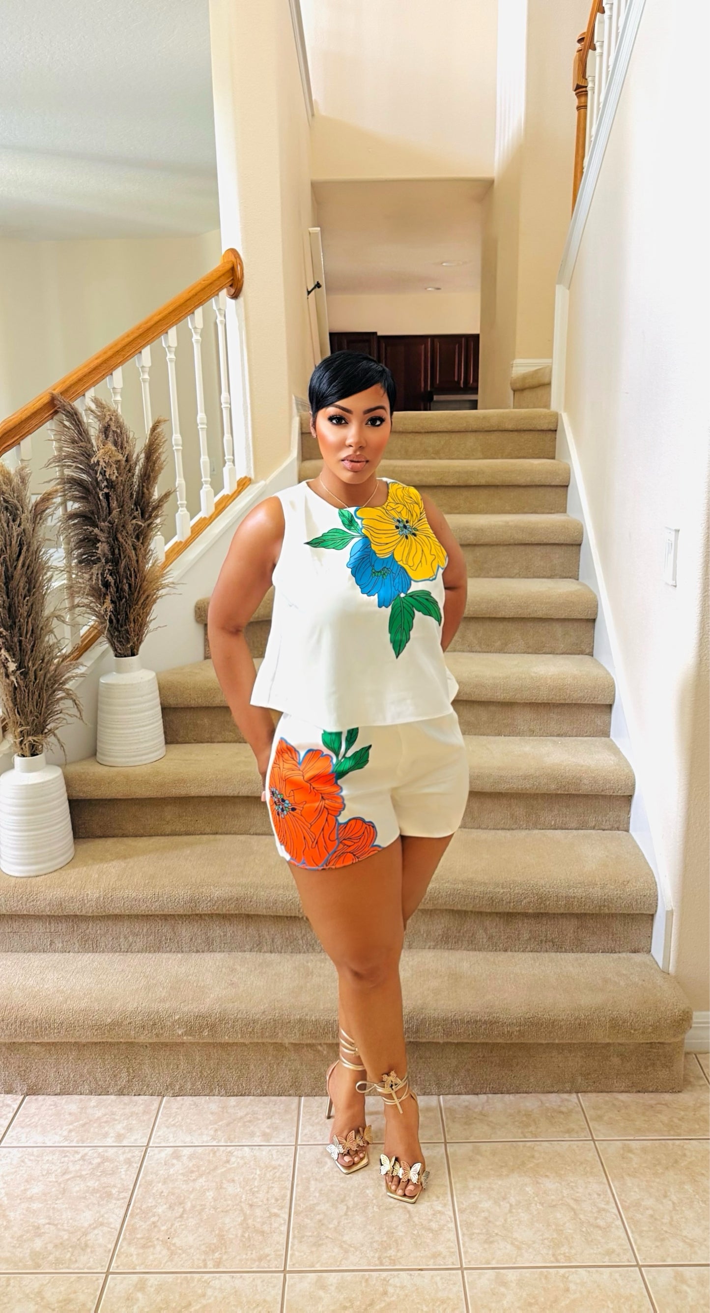 Floral Springs Romper