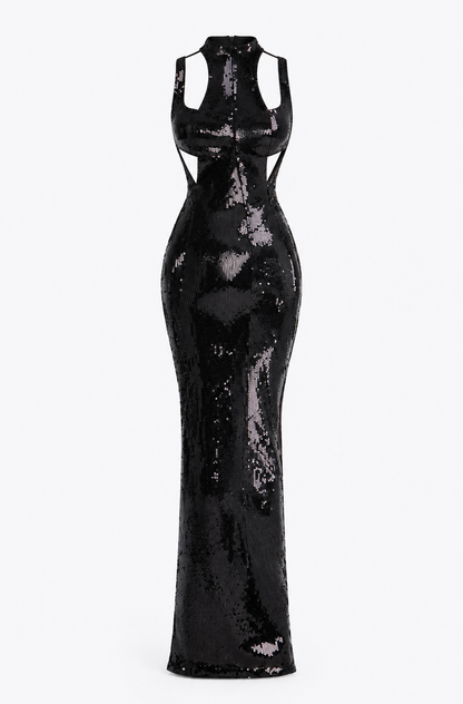 Day & Night Sequin Maxi Dress