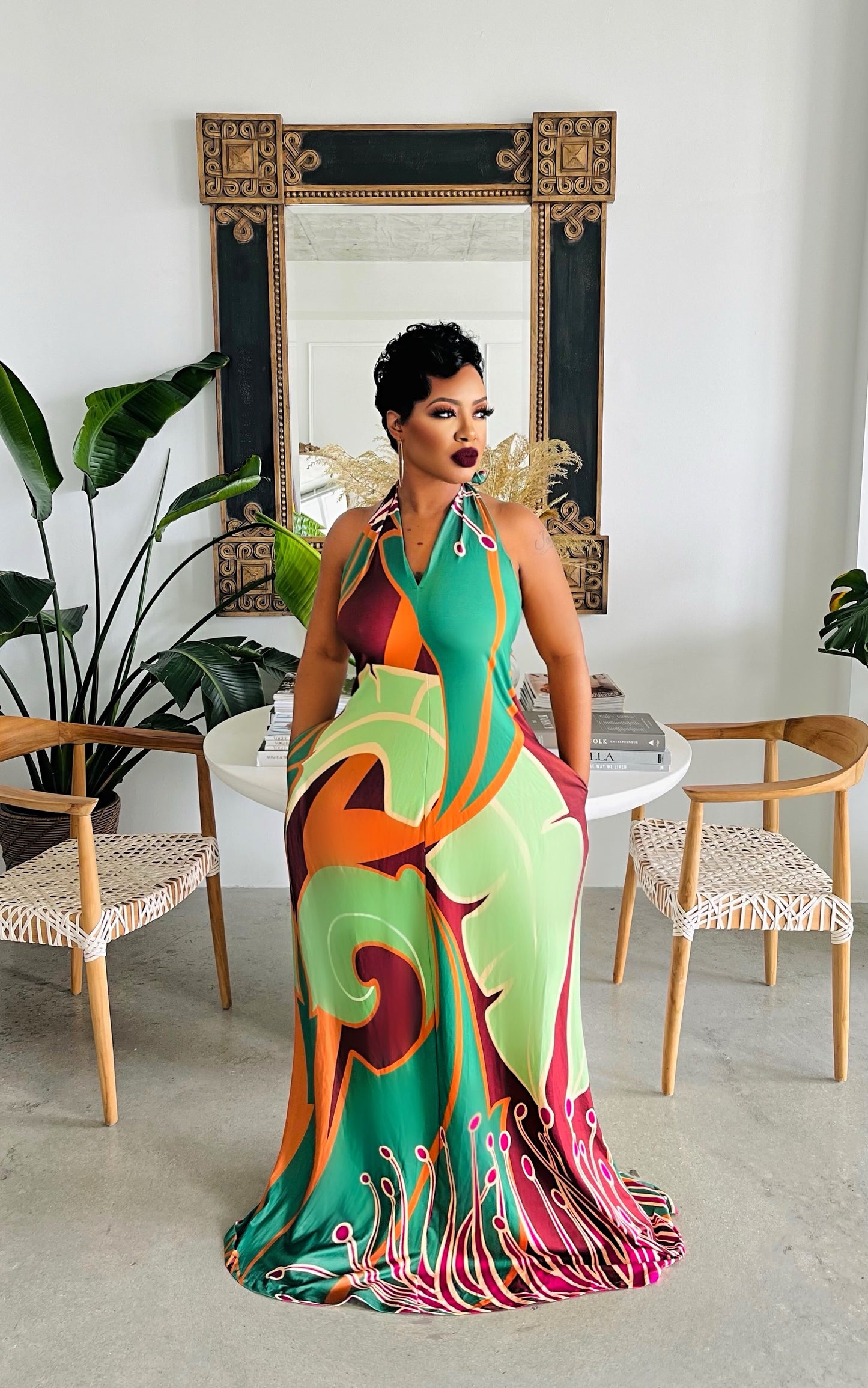 Sweet Tropics Maxi Dress (Preorder)