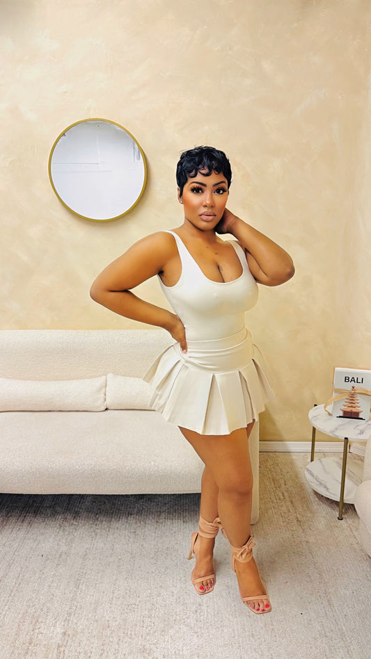 Unmatched Skirt Set
