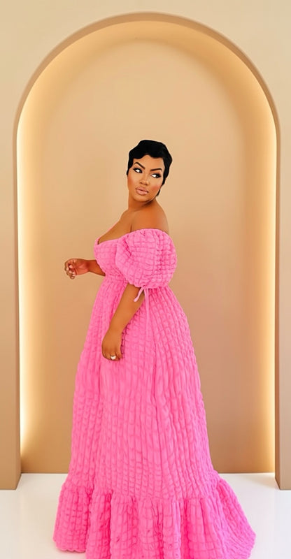 Bubble Yum Midi Dress