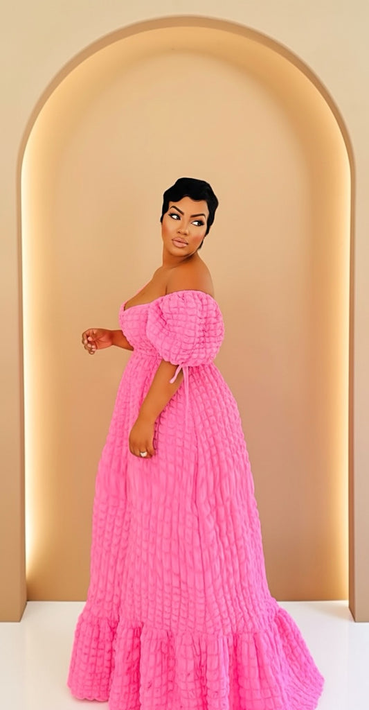 Bubble Yum Midi Dress