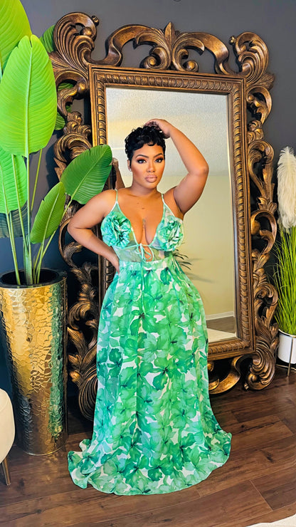 Floral Island Skirt Set