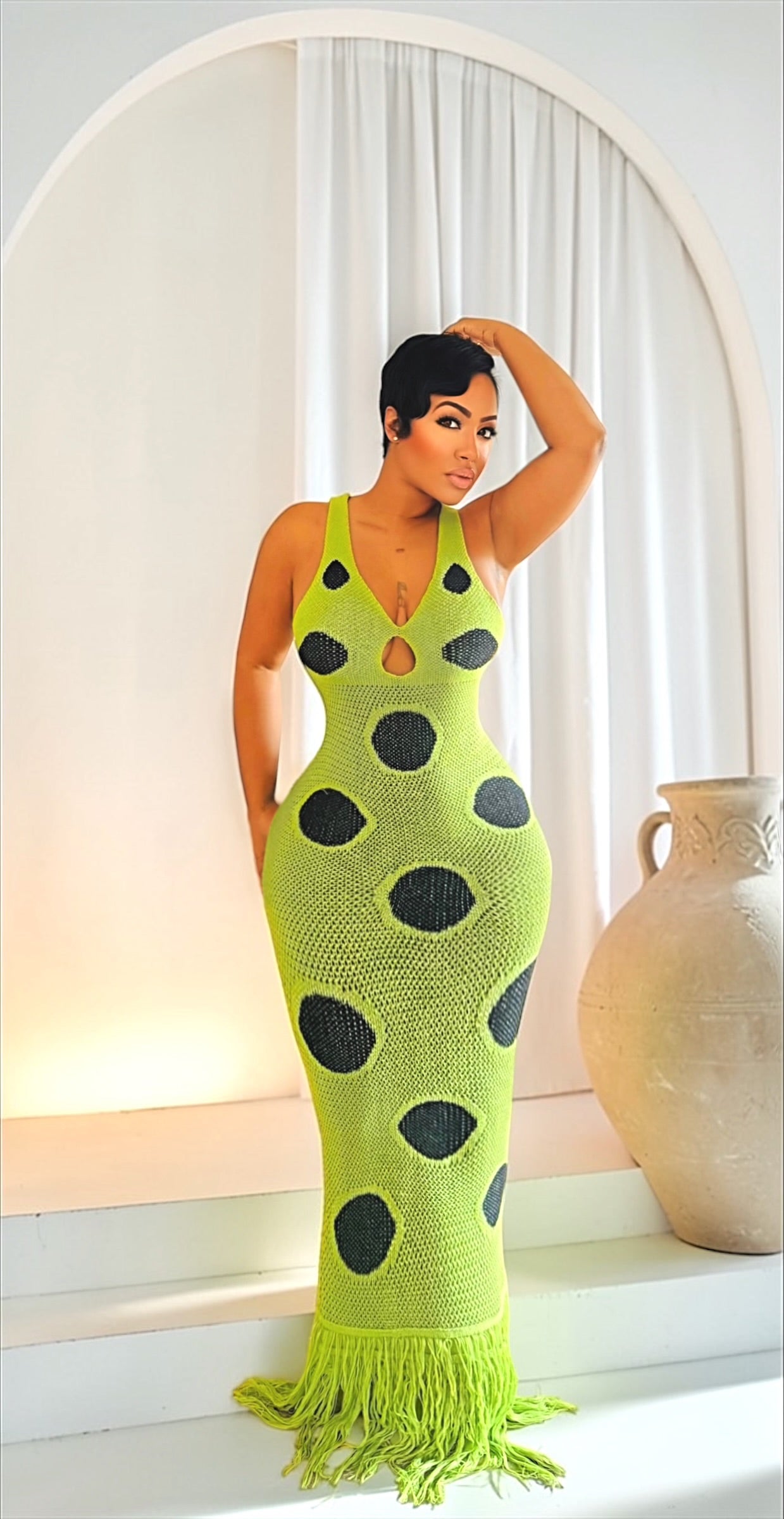 Well Rounded Knit Dress