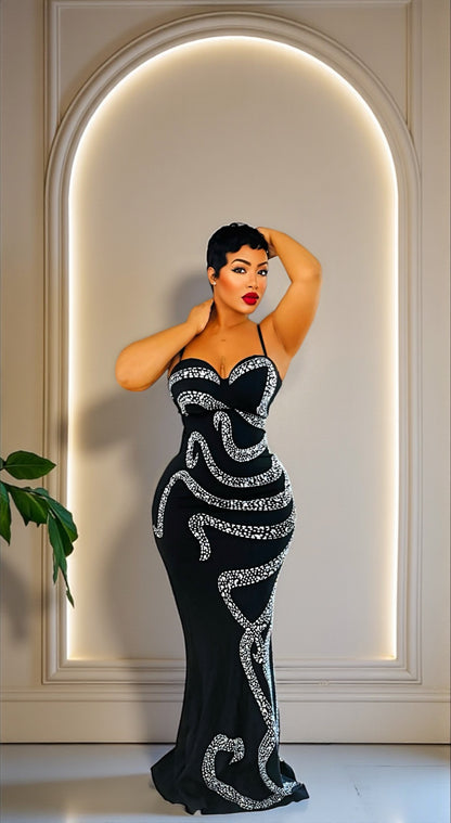 Diamond Girl Maxi Dress – FashionFreakssss