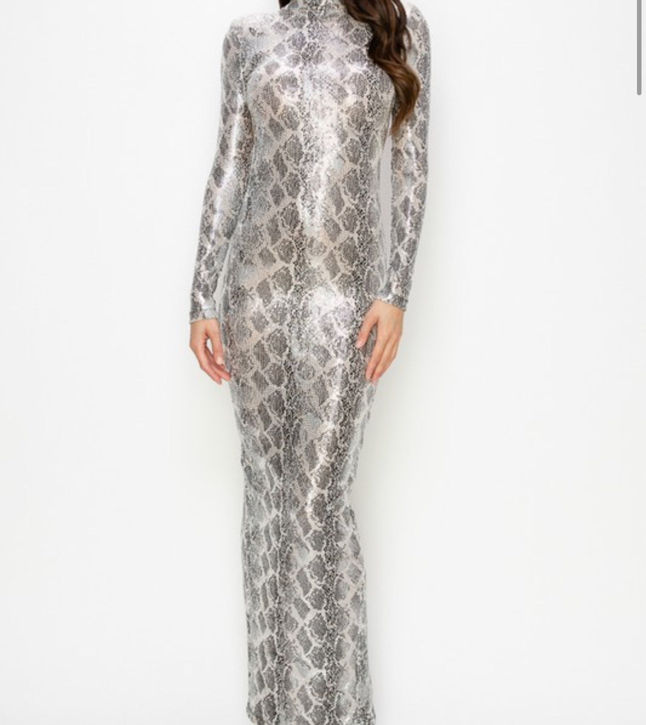 Shimmering Venom Dress