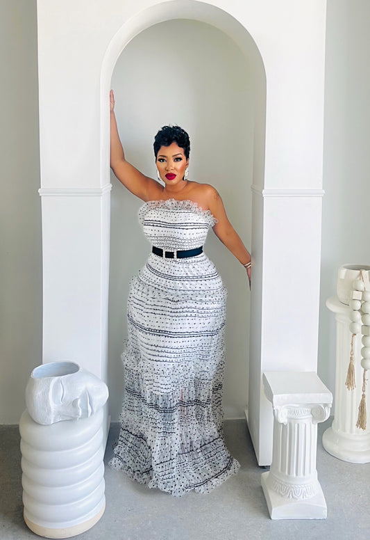 Such A Gem Tulle Maxi Dress