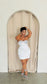 Diamond Ruched Mini Dress