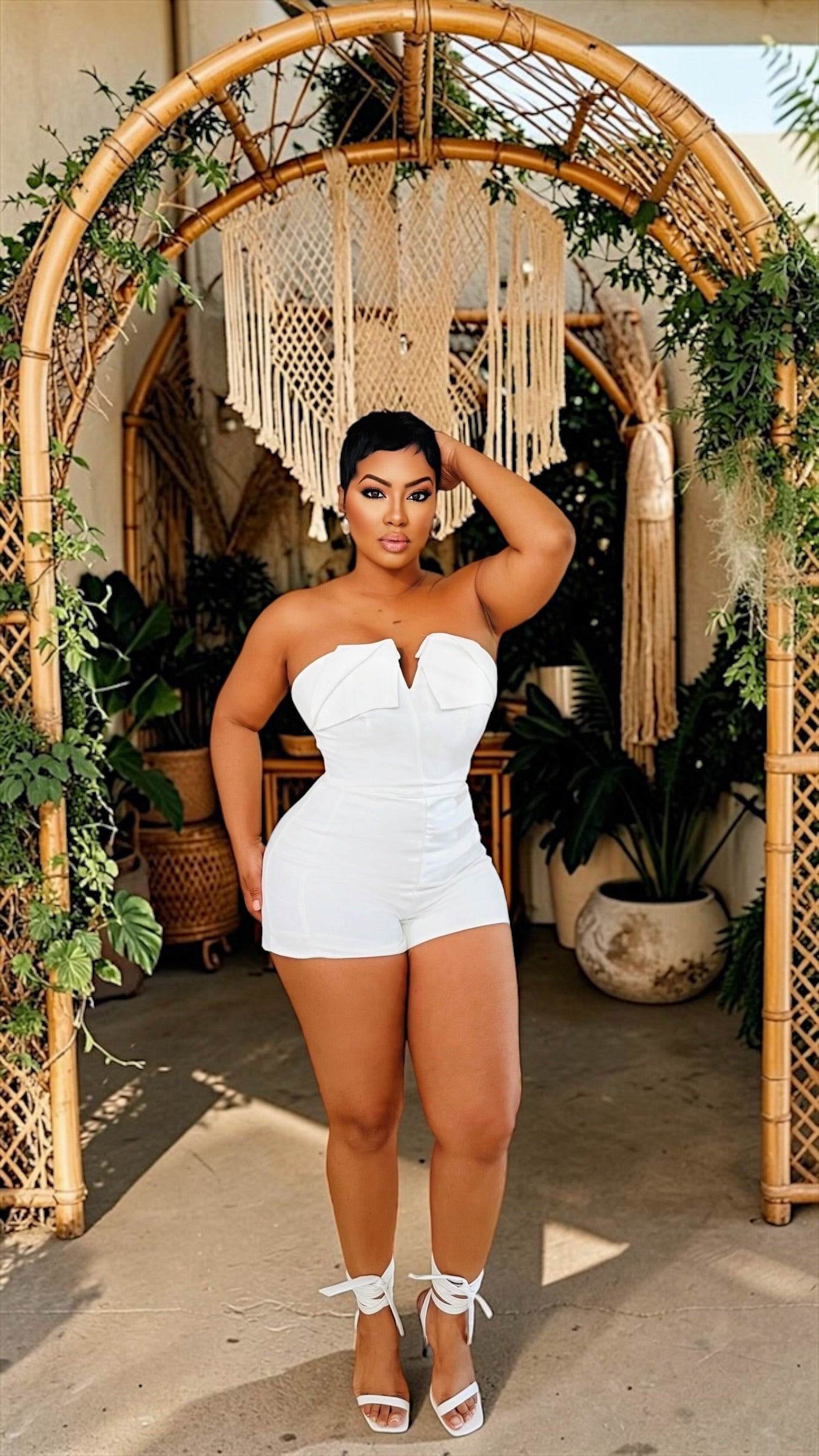 The Tux Romper