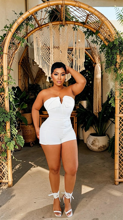 The Tux Romper