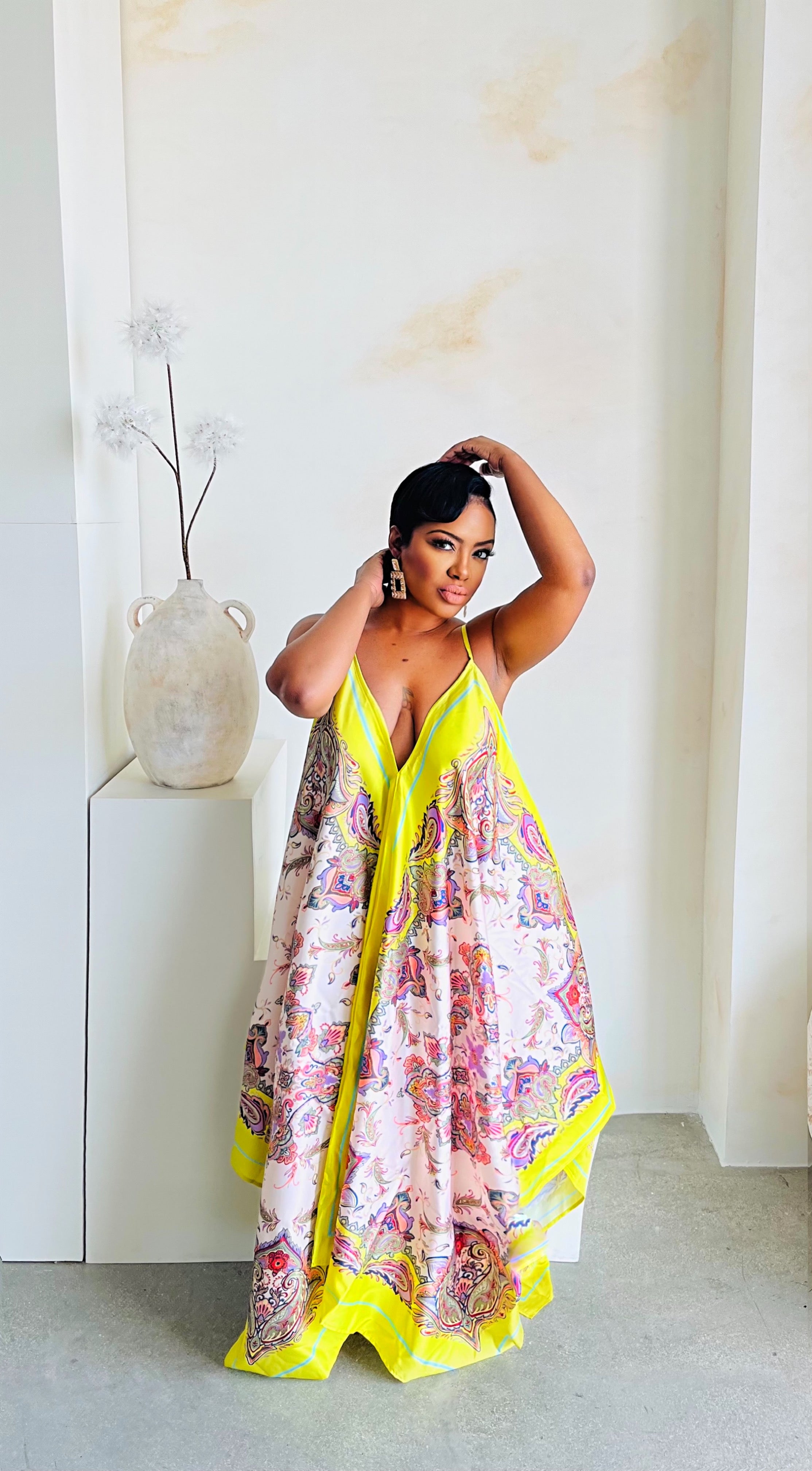 新品　Acka. all sheer flower dress Acka all sheer flower dress