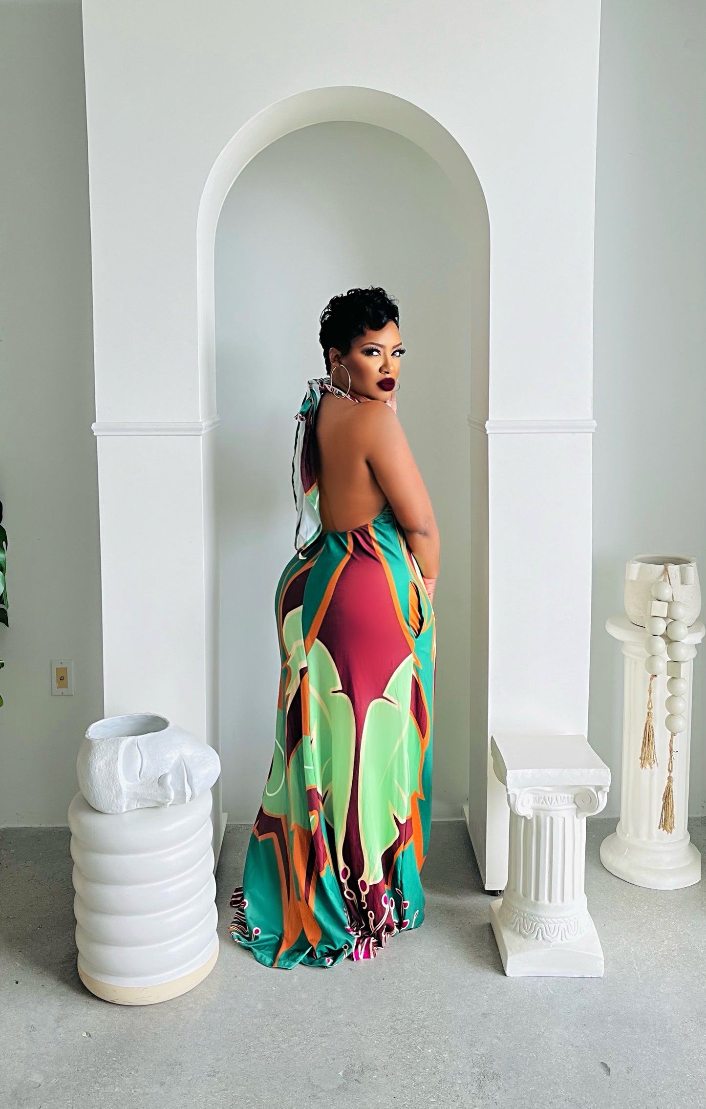 Sweet Tropics Maxi Dress (Preorder)