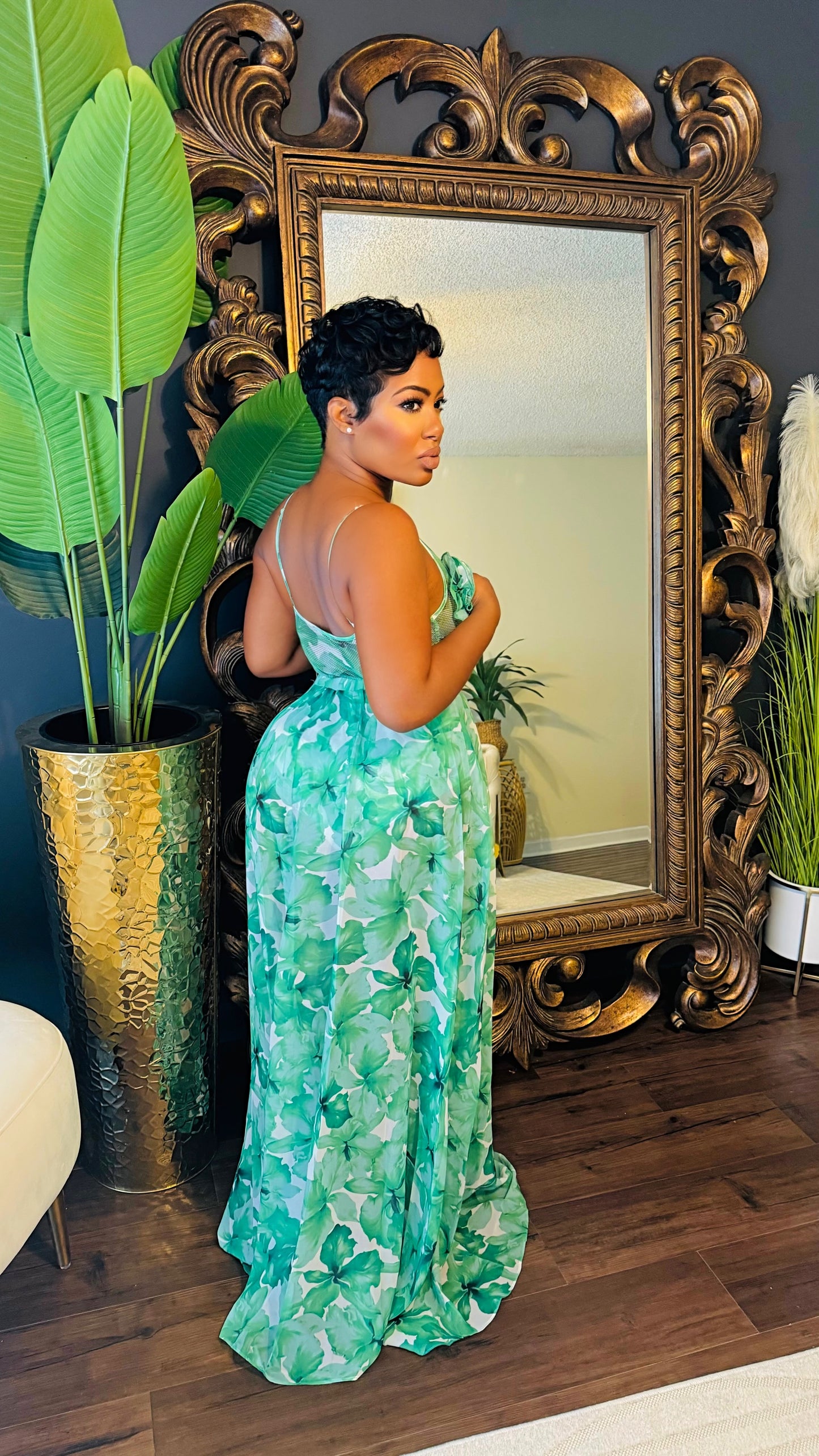 Floral Island Skirt Set