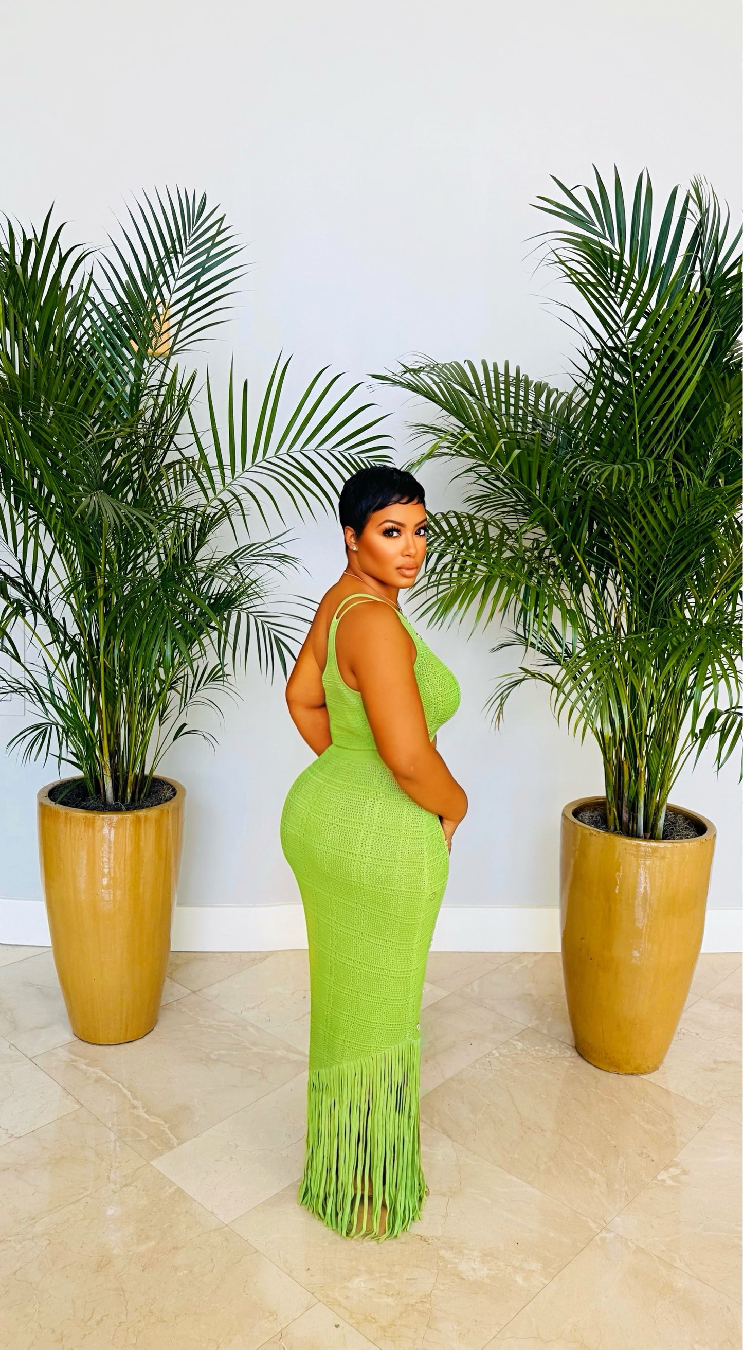 Above & Beyond Knit Skirt Set