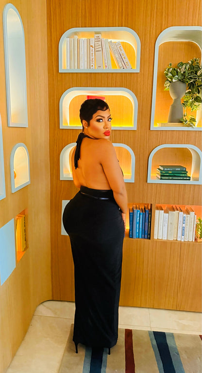 Bria Harness Maxi Dress