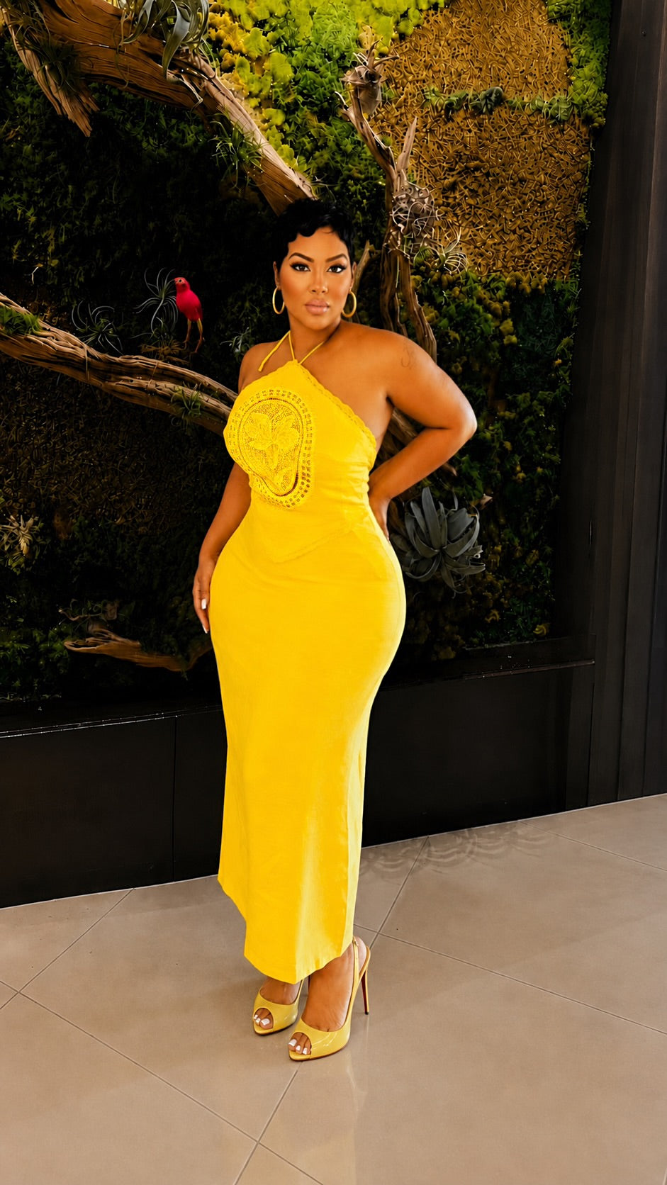 Bright Horizon Midi Dress – FashionFreakssss