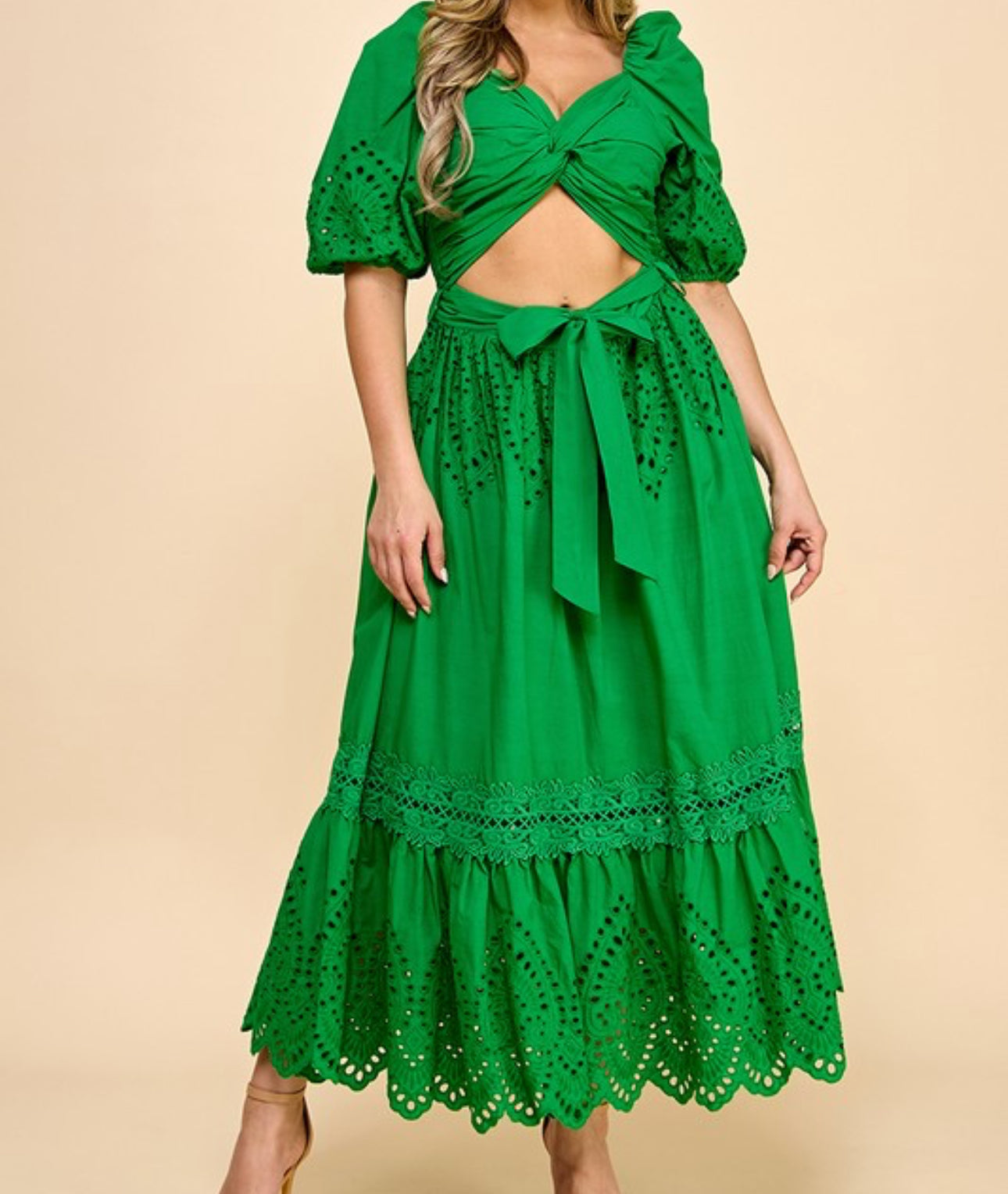 Candice Peekaboo Midi Dress