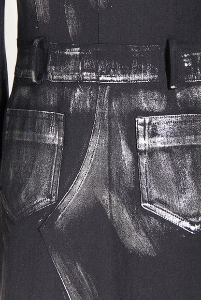 Tracy Metallic Trench Jacket