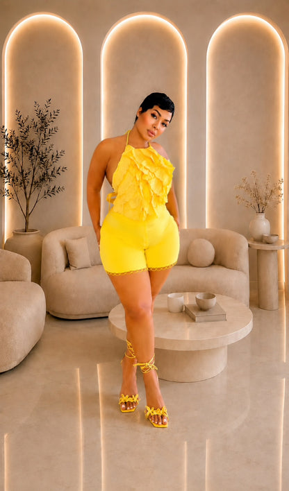 Sunshine Eyelet Short Set