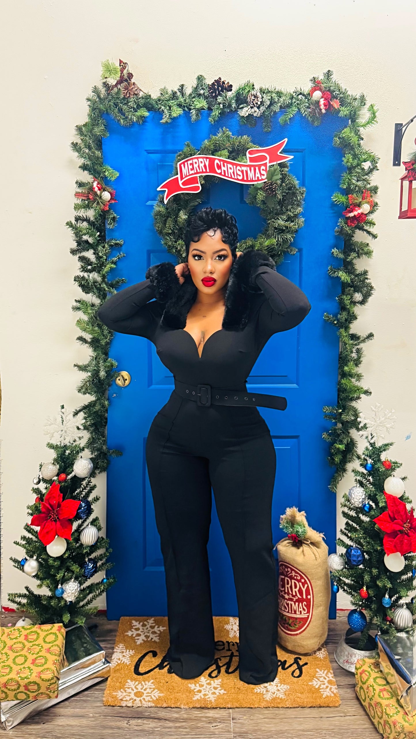 Pass My Mink Jumpsuit