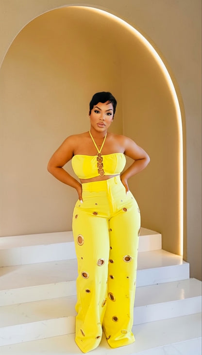 Golden Circle Pant Set
