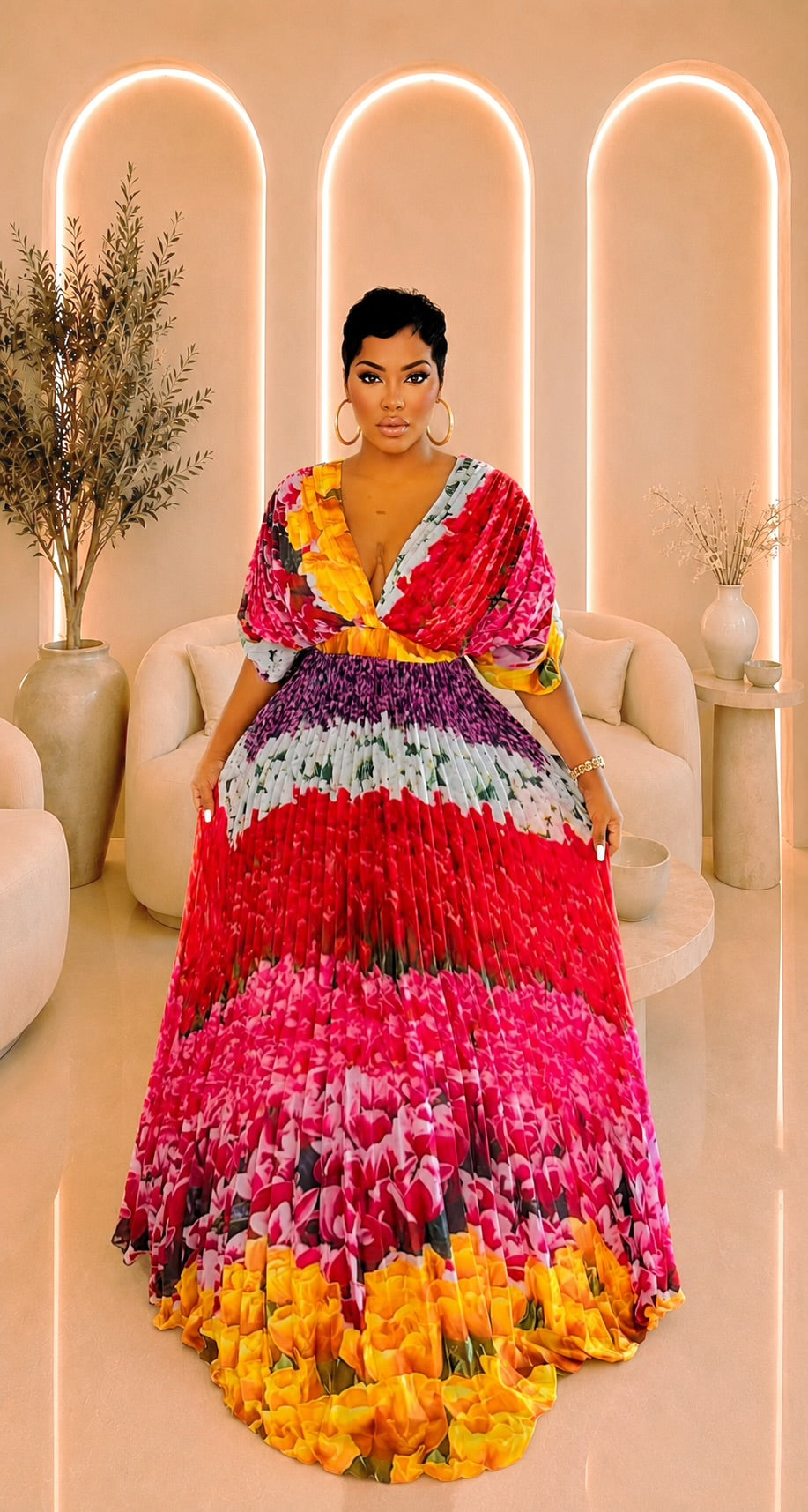 Heavens Garden Maxi Dress