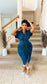 Denim Boss Midi Dress