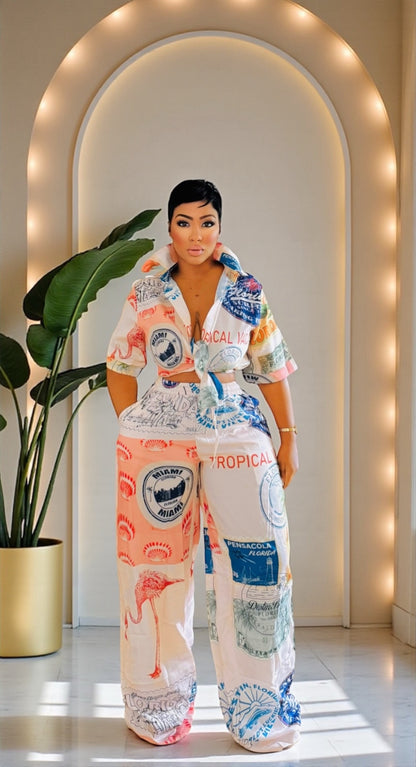 Florida Breeze Pant Set