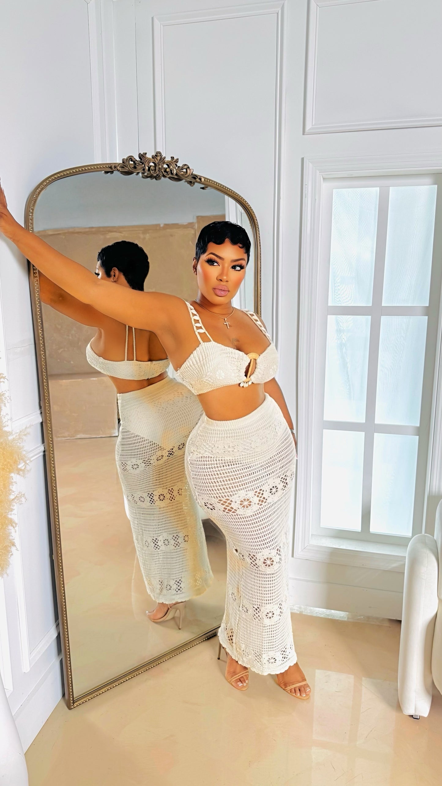 Amina Knit Skirt Set