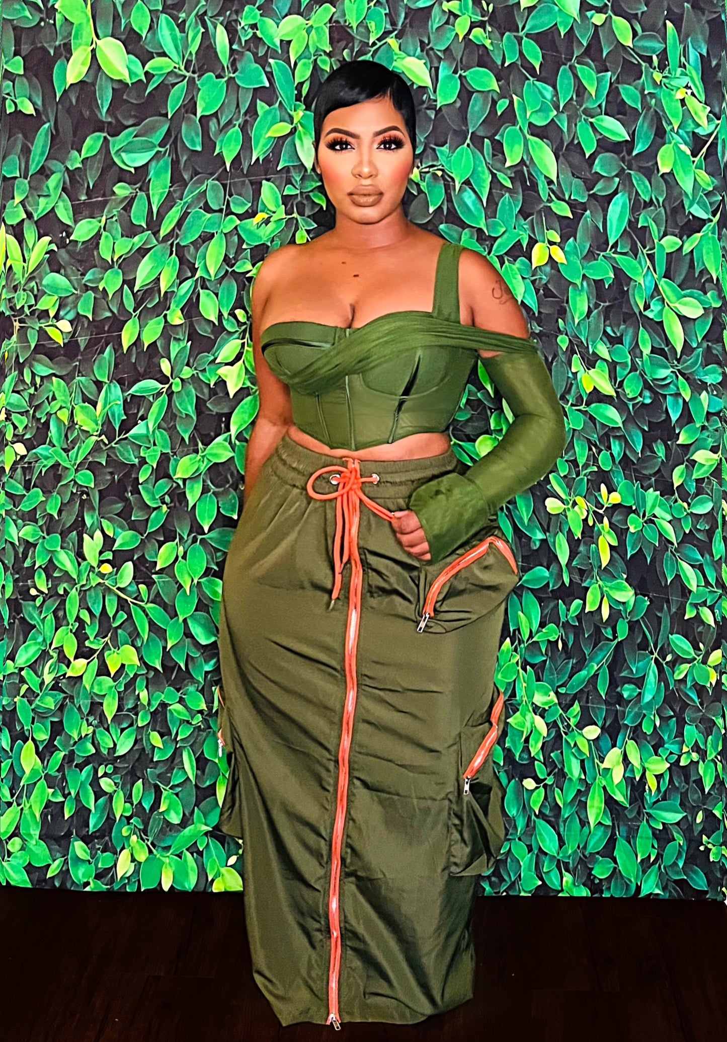 On Track Cargo Skirt