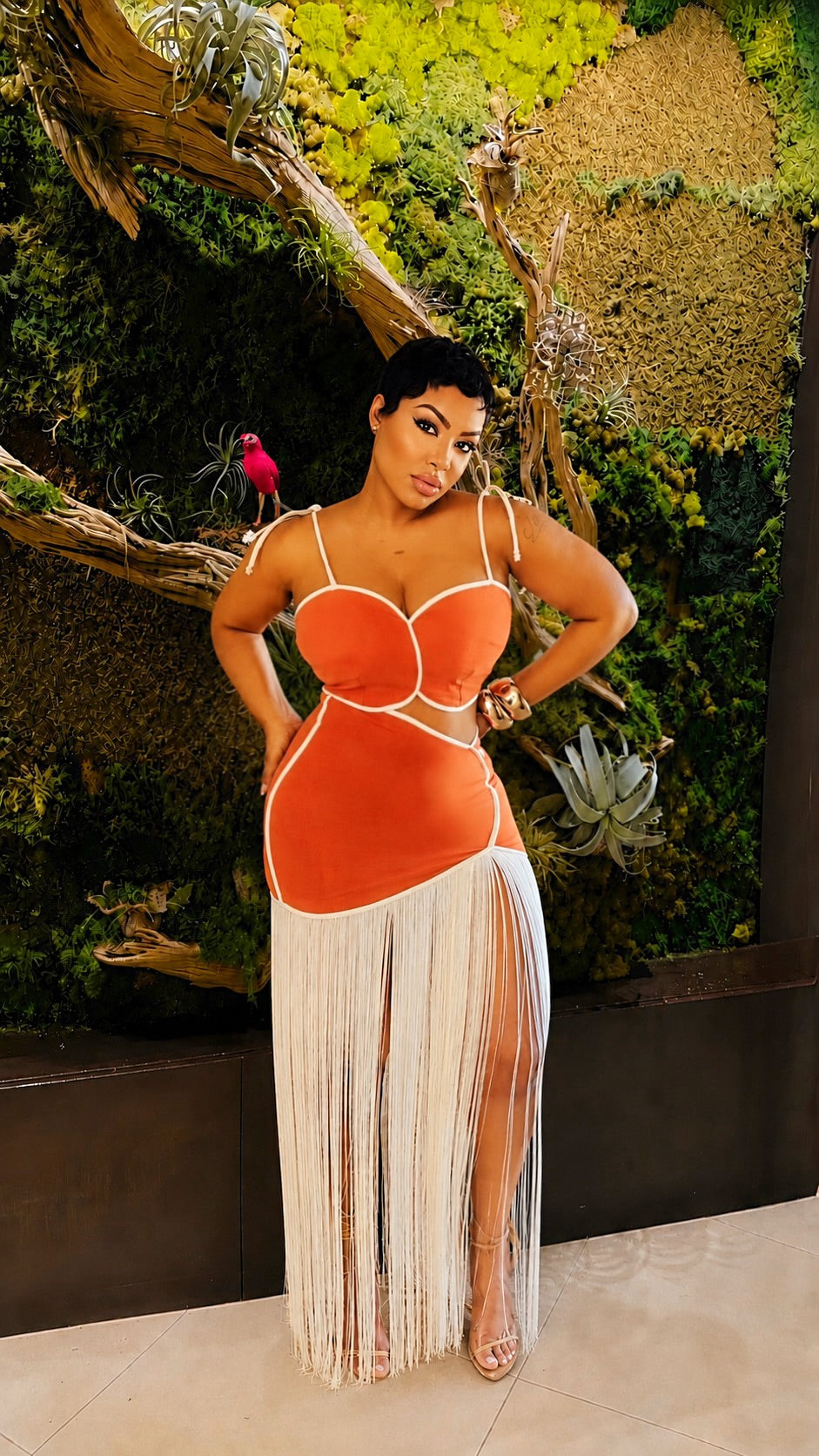 Tassel Mania Skirt Set