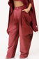 Faded Drape Denim Pant