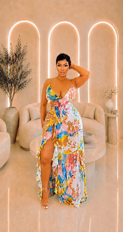 Gone In The Wind Maxi Dress