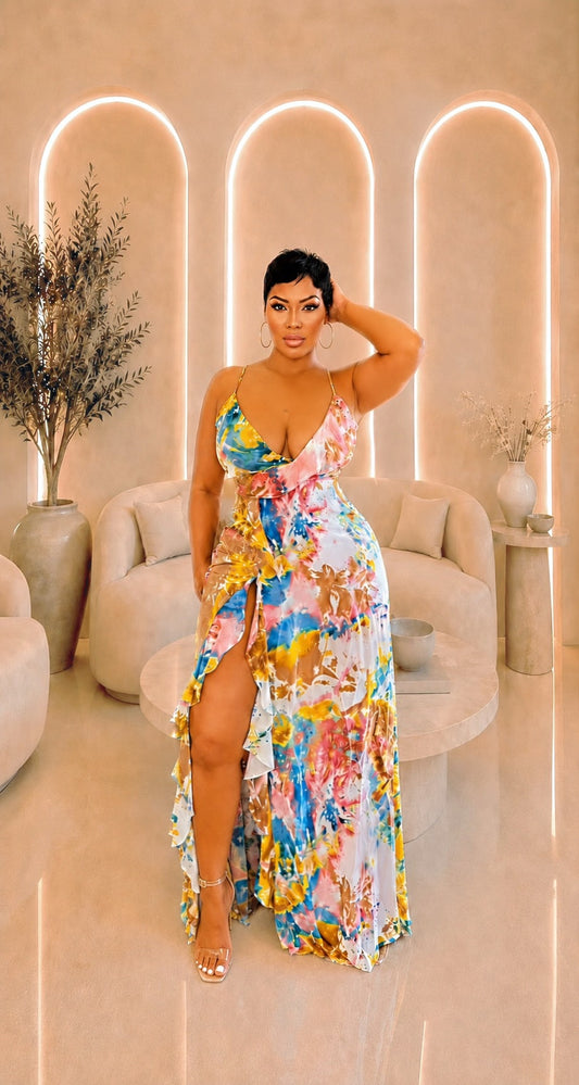 Gone In The Wind Maxi Dress