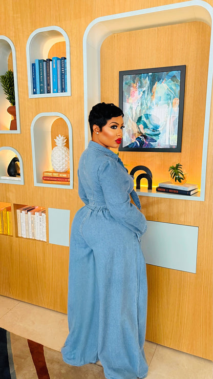 The Real Deal Denim Pant Set