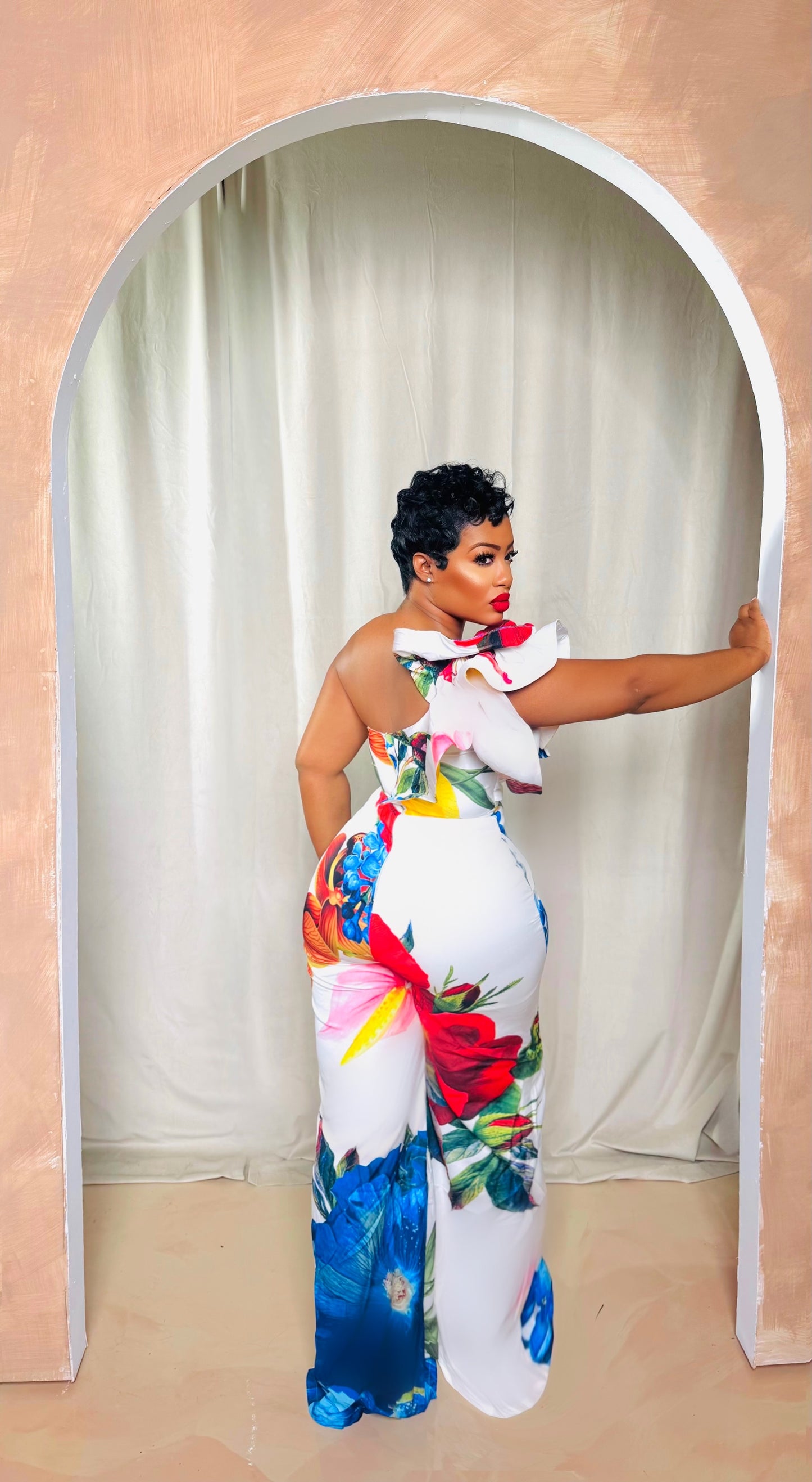 Floral Aroma Jumpsuit