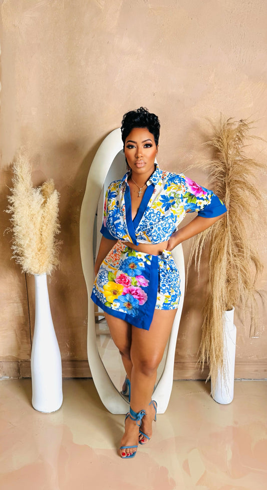 Italia Gardenia Skort Set