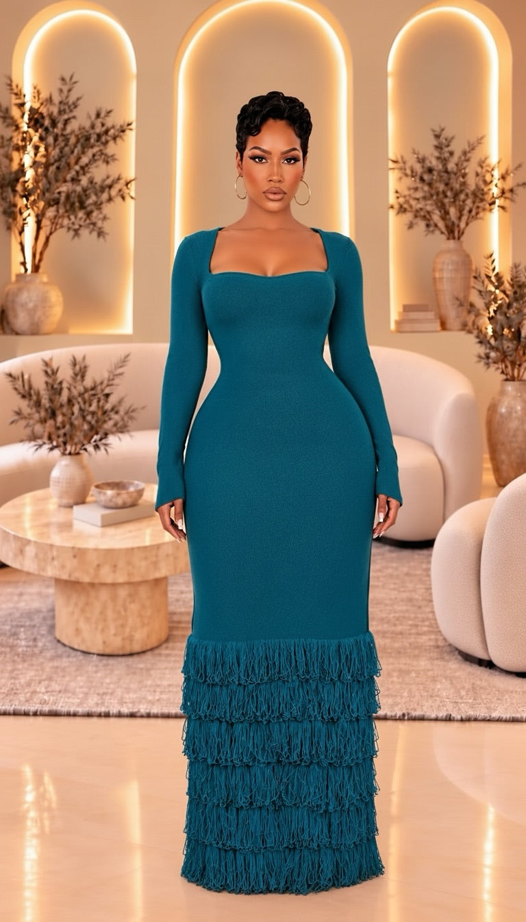 Janice Knit Maxi Dress