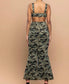 Combat Mermaid Denim Skirt Set