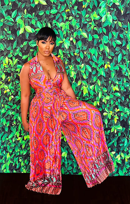 Pink Majestic Jumpsuit