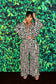 Pleated Blend Pant Set